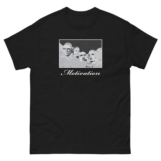 ME Design "Motivation" Black T-shirt