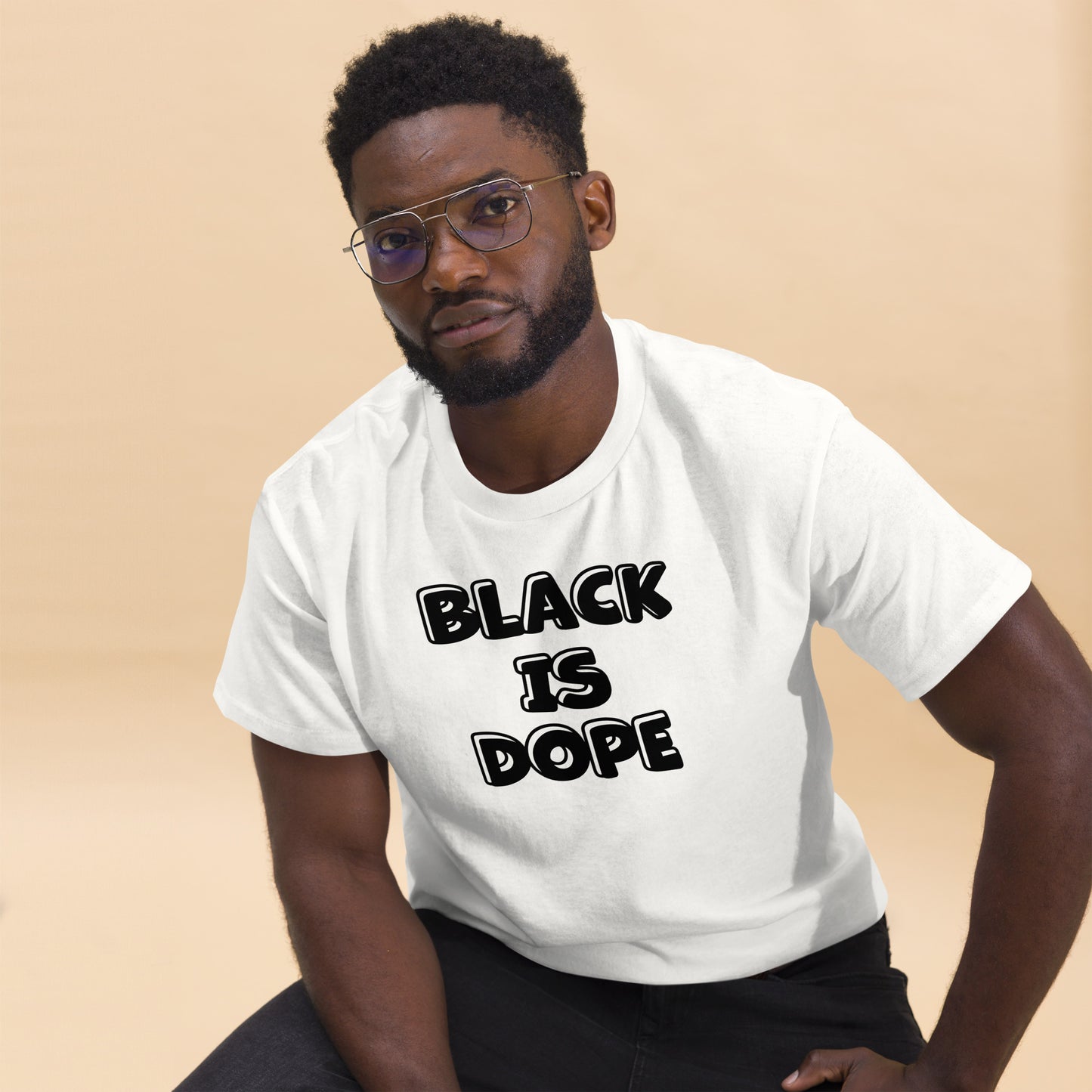 ME Design "Black is Dope" T-shirt