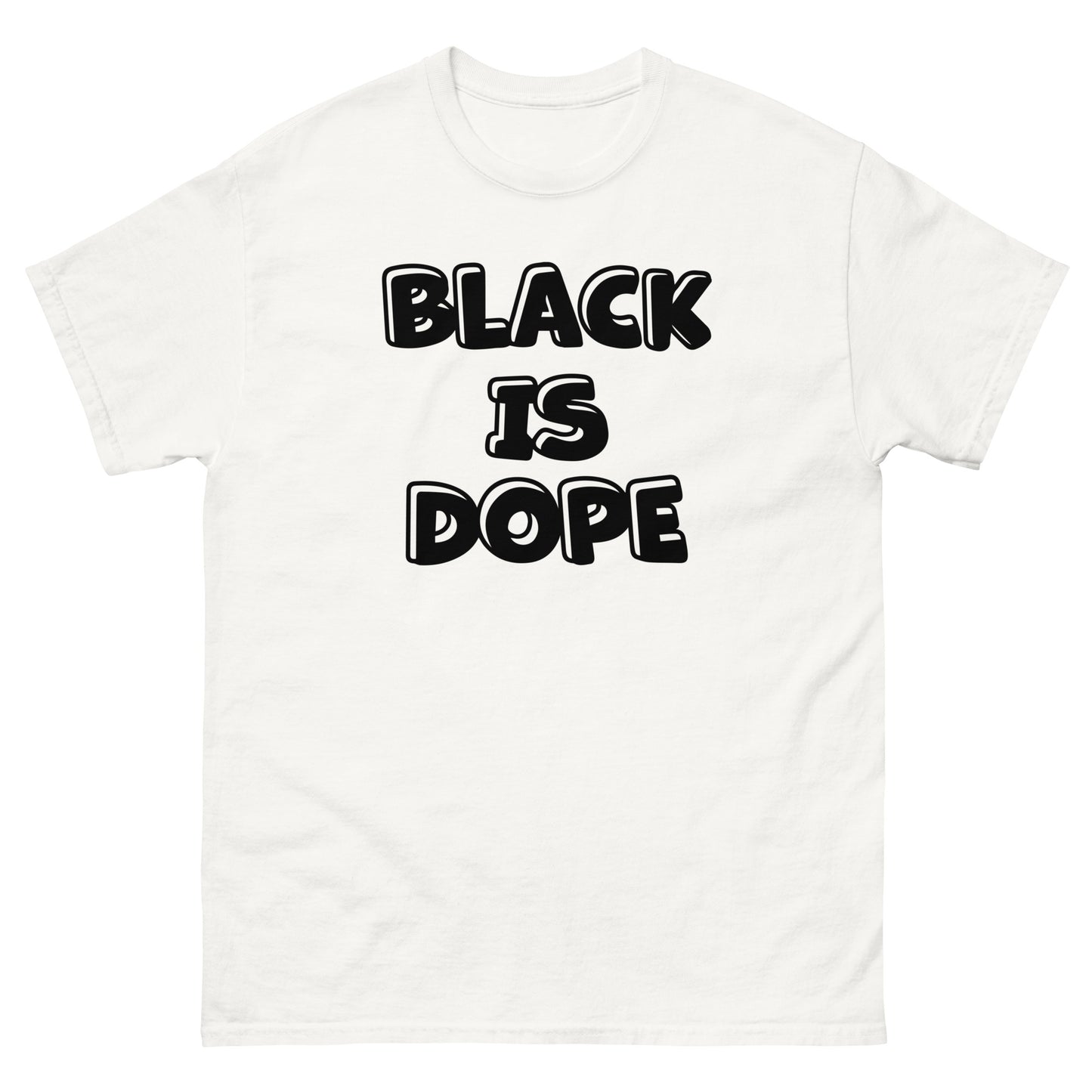 ME Design "Black is Dope" T-shirt