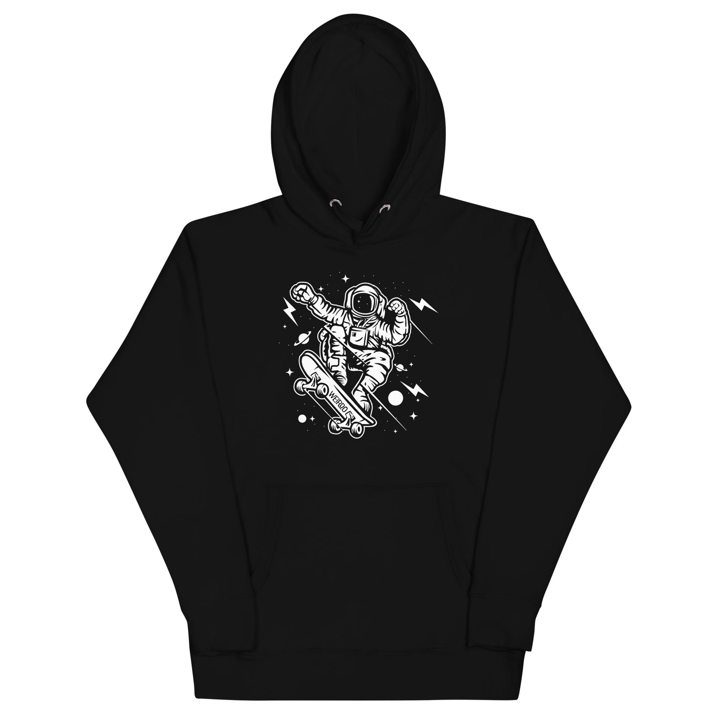 WEIRDO "Space Skater" Black Hoodie