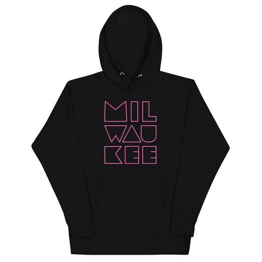 The "MILWAUKEE" Pink Hoodie