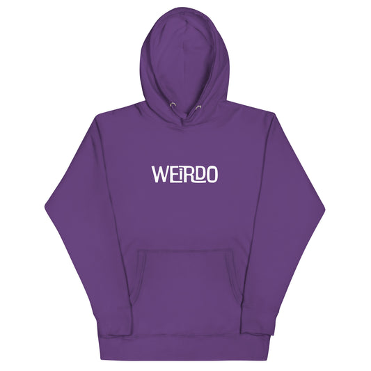 "WEIRDO" Purple Hoodie