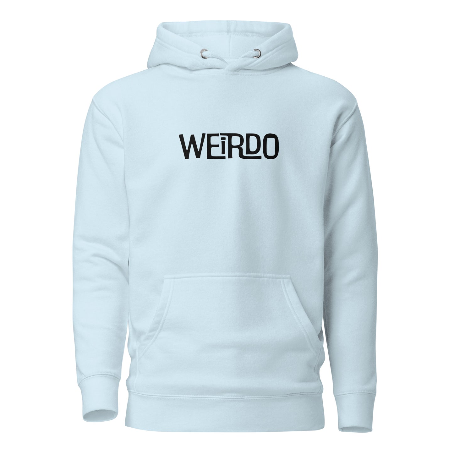 "WEIRDO" Blue Hoodie