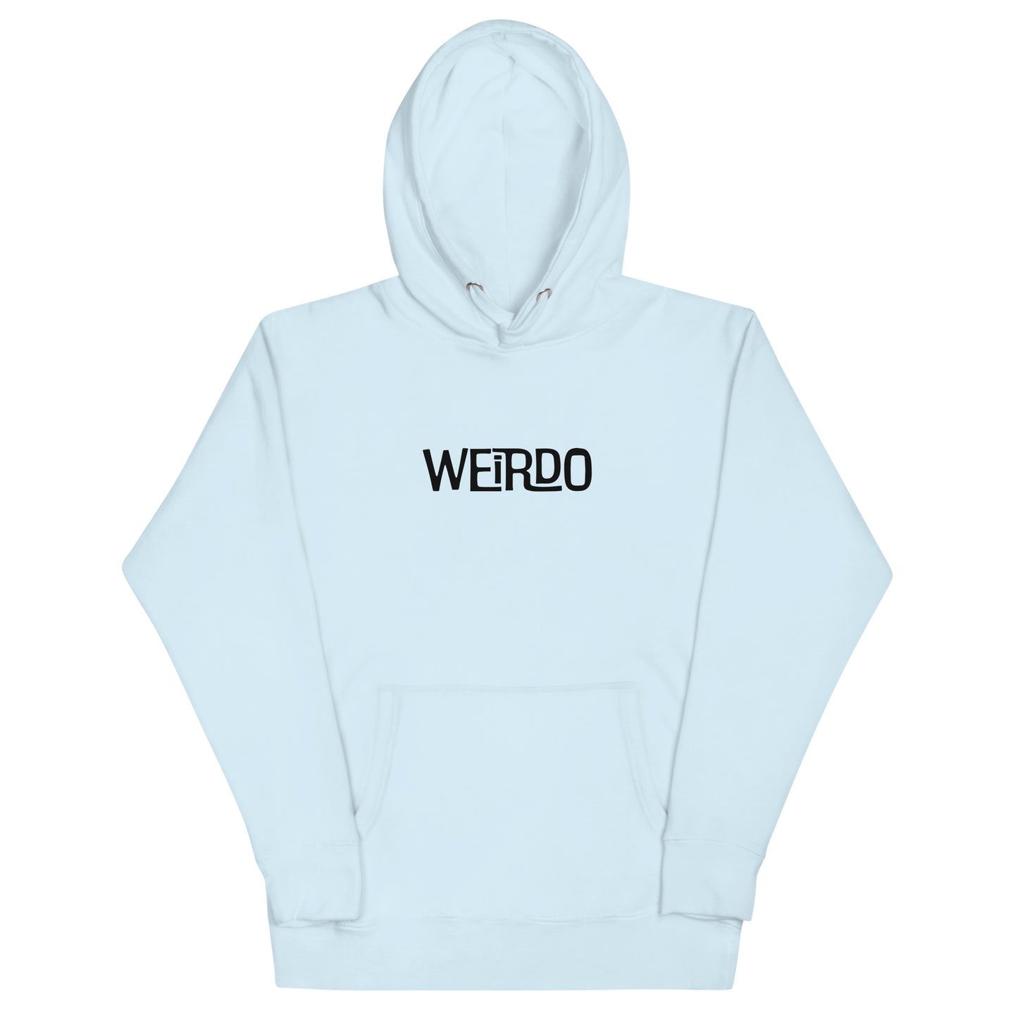 "WEIRDO" Blue Hoodie