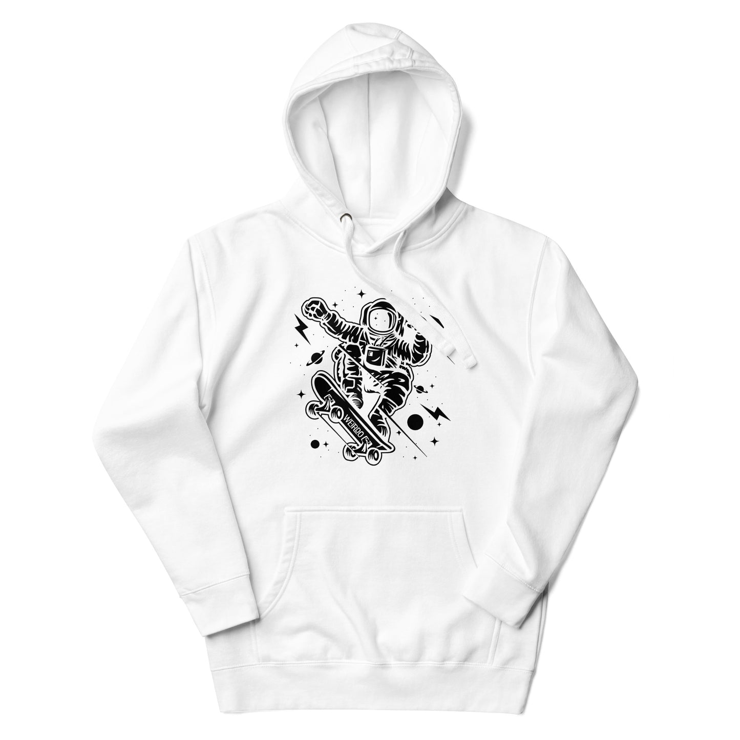 WEIRDO "Space Skater" Black Hoodie