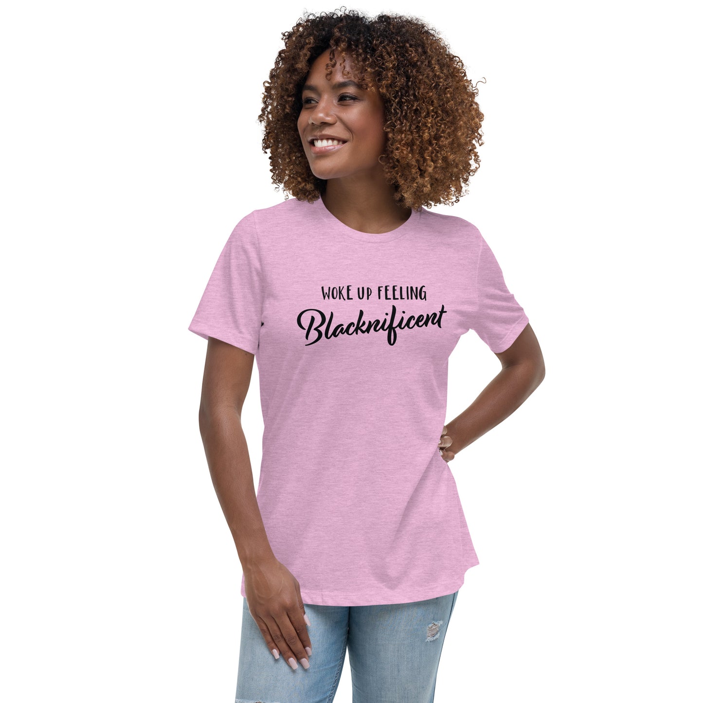 "Woke Up Feeling Blacknificent" T-shirt