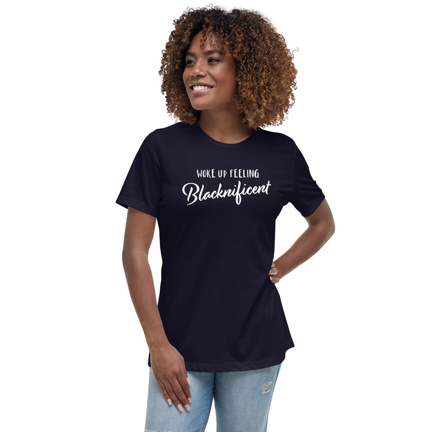 "Woke Up Feeling Blacknificent" T-shirt