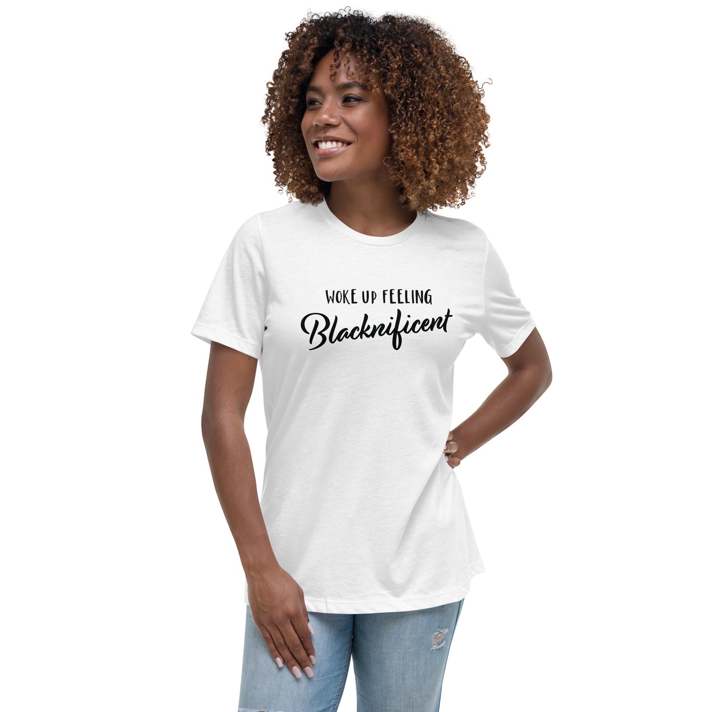 "Woke Up Feeling Blacknificent" T-shirt