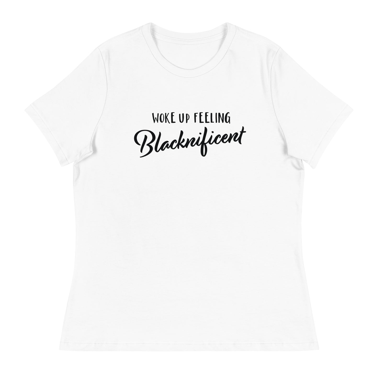 "Woke Up Feeling Blacknificent" T-shirt